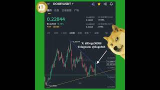 🚀狗狗币突破下降趋势线！💥美联储暗示9月降息！#DOGE #dogecoin  #狗狗币