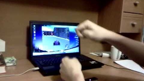 SuperTuxKart using LeapMotion Controller: Test #2