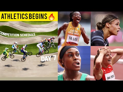 Olympic Games Tokyo 2020 Events & Schedule Day 0️⃣7️⃣ - 30 July | shorts sports
