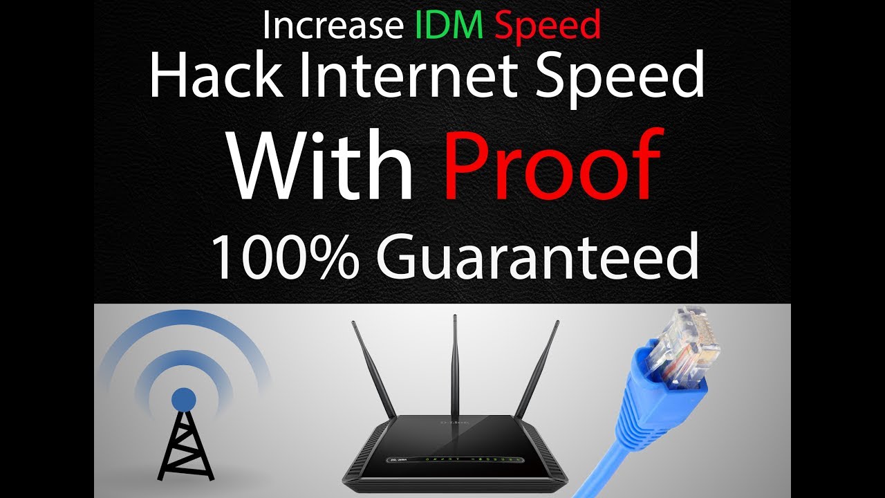 How To Increase Internet Speed For Free With Proof - Increase IDM Downloading Speed