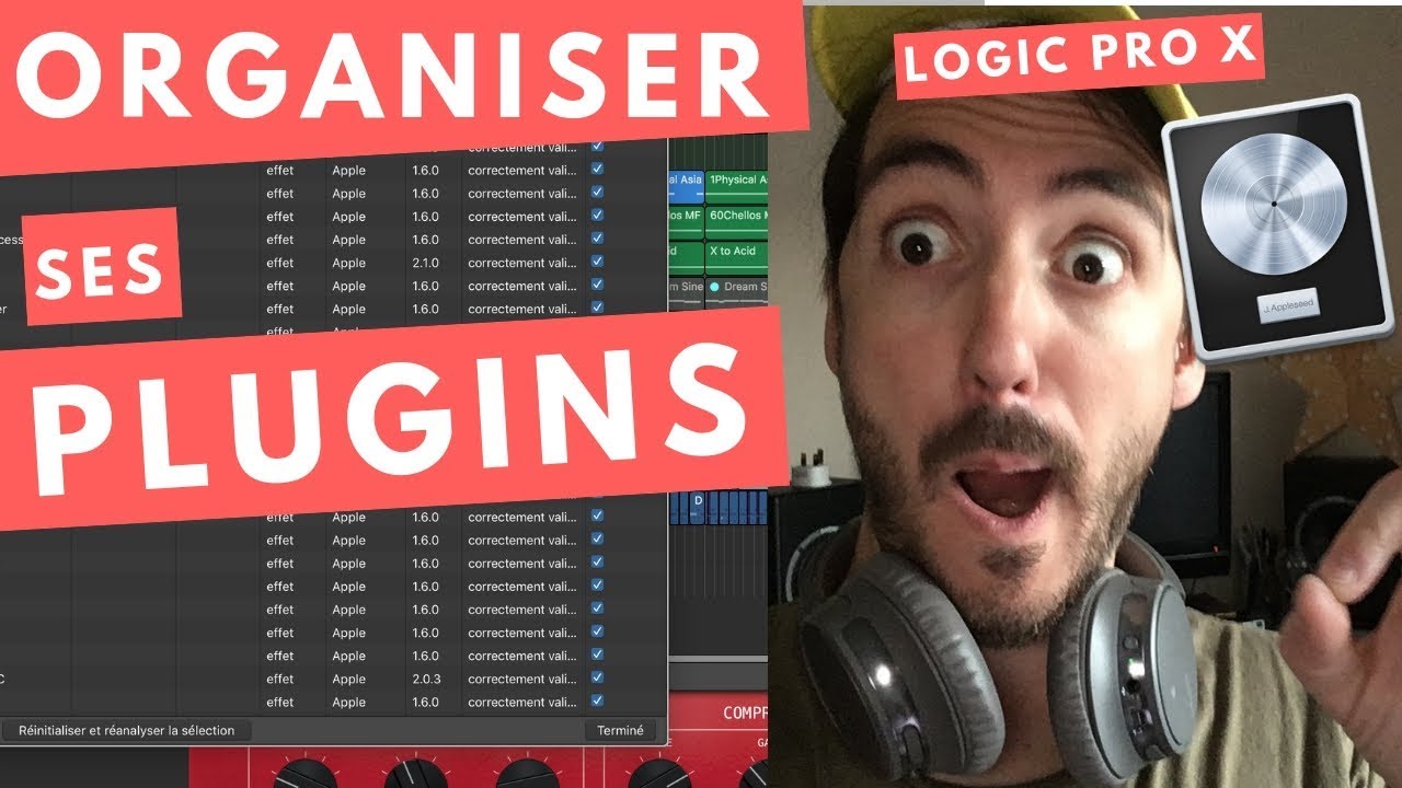 COMMENT ORGANISER SES PLUGINS DANS LOGIC PRO X YouTube