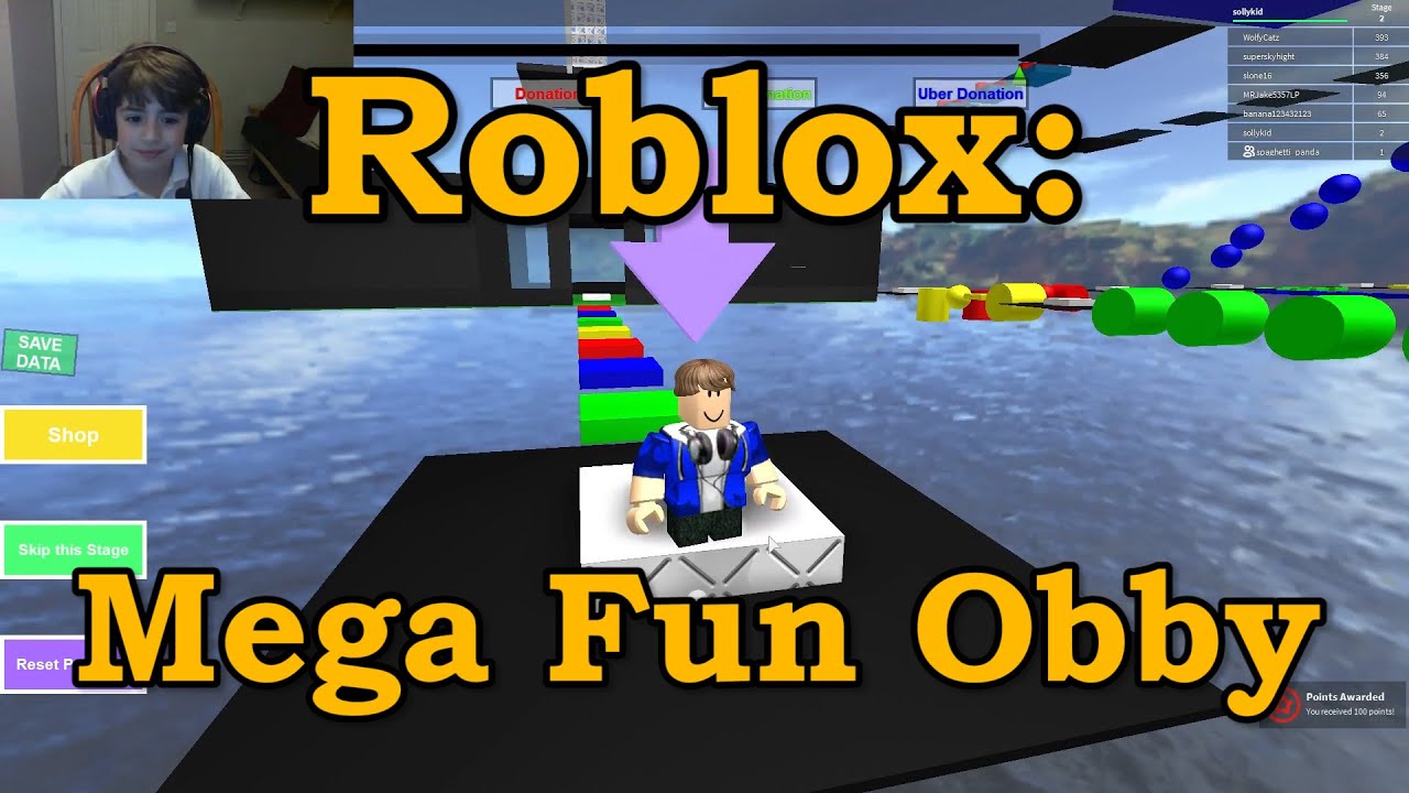 Roblox Let S Play Mega Fun Obby Youtube - mega fun obby 2 roblox lets play youtube