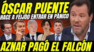 PUENTE HACE ESTALLAR EL PP EN UNA FRASE "AZNAR COMPRÓ EL FALCON Y CULPAN A SÁNCHEZ" ZASCA A PEINADO