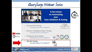 QuerySurge and Flat Files Webinar