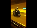 Honda CBR600rr tunnel run!!