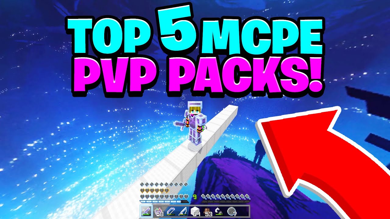 TOP 5 MCPE PVP TEXTURE PACKS (1.19+) | FPS BOOST? (Minecraft Bedrock ...
