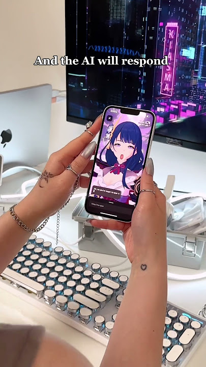 Can your AI do this? The best character app - Hyper Online #ai #anime