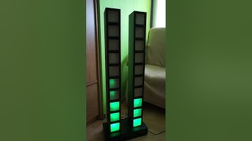 VU Meter na Arduino - Mikrofon + LM386 - w obudowie