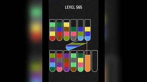 Water sort puzzle level 564