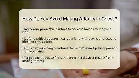 How Do You Avoid Mating Attacks In Chess? - The Board Game Xpert