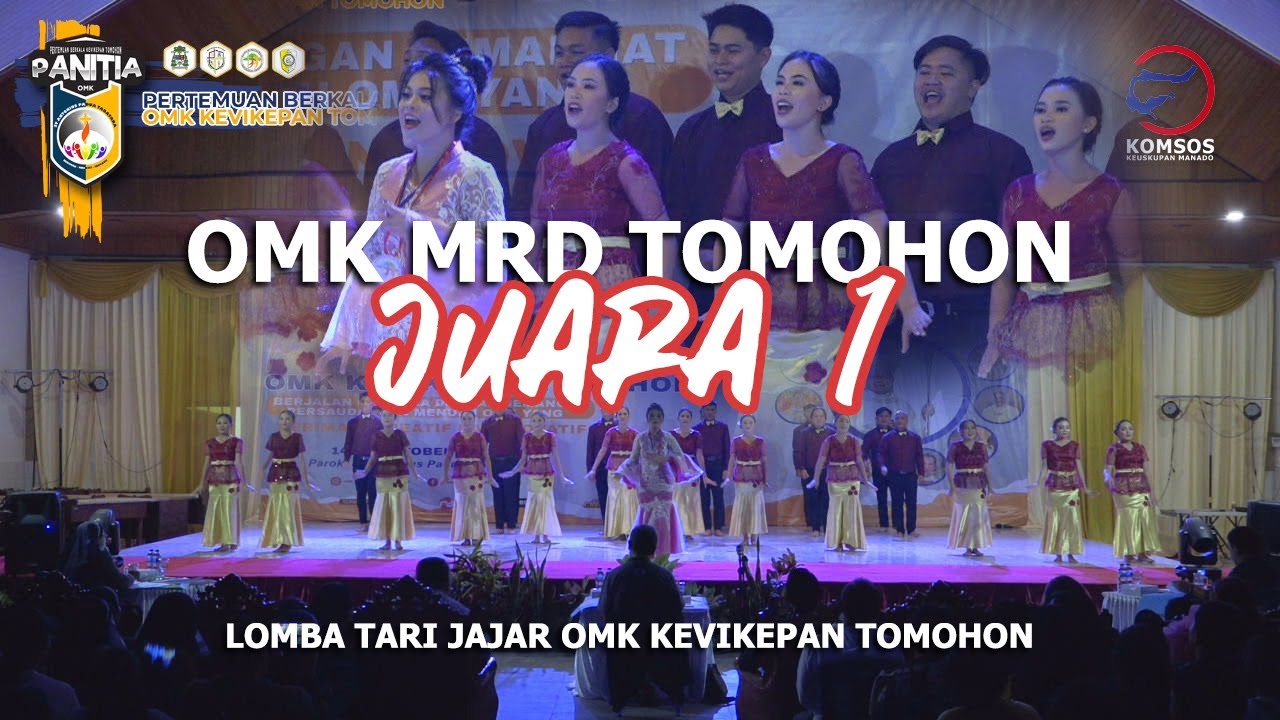 JUARA TARI JAJAR - OMK PAROKI MRD TOMOHON (PB OMK KEVIKEPAN TOMOHON)