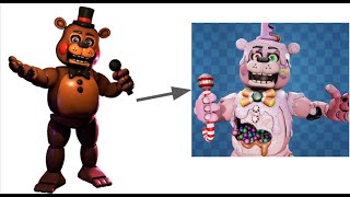 How Toy Freddy Turned into Crazed Candy Toy Freddy!