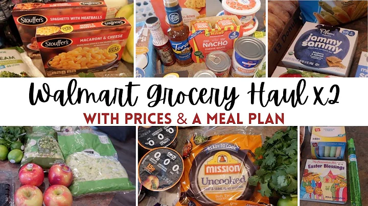 Weekly Grocery Haul | 2 Walmart Hauls in One