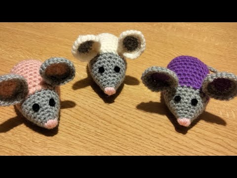 Video: Come lavorare un topo amigurumi all'uncinetto