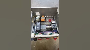 Unique Style plc control panel #plc #electrical #automation #panel #electrician