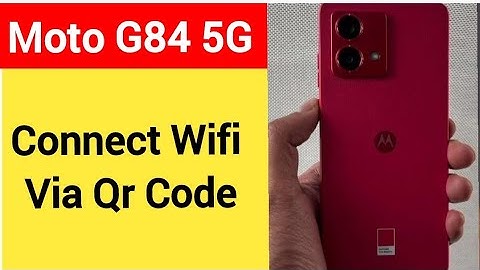How to connect WiFi via QR code, Moto G84 Bina password ke Wi Fi connect kaise karen