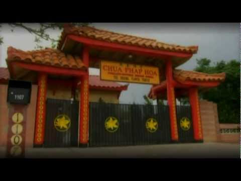 Dharma Flower Temple Tour - Chua Phap Hoa, Tucson Arizona - YouTube