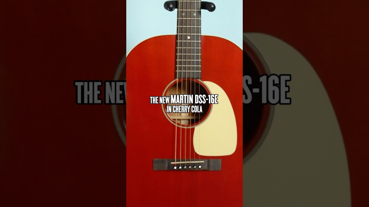 Martin’s Cherry Cola DSS-16E Acoustic Has Serious Vibe