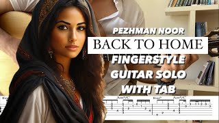 PDF Sample Back To Home - Pezhman Noor Fingerstyle Guitar guitar tab & chords by Samet FINGERSTYLE.