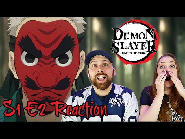 Demon Slayer: Kimetsu no Yaiba Episode 2: Trainer Sakonji Urokodaki  REACTION 