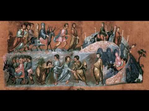Yakup'un Melekle Güreşi, Vienna Genesis (Sanat Tarihi / Ortaçağ Avrupasında Sanat)