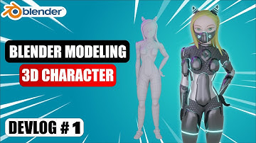 Creating a 3D Main Character for My Game || Devlog #1