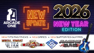 2026 NEW UPDATE - Mortal Kombat Ultra, PCSX2 Emulator Tips, CRKD Guitar - Arcade One Retro-Cade PC screenshot 2