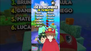 😱📋 ¡EL NOMBRE DE TU MEJOR AMIGO PODRÍA ESTAR AQUÍ! #rakidsplay #shorts @SamuraiRukoES