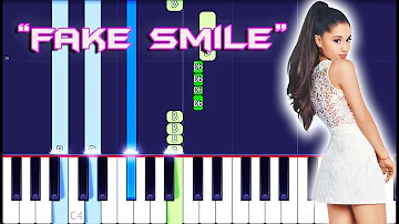 Ariana Grande - fake smile Piano Tutorial EASY (Piano Cover)