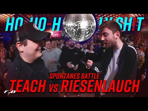 TEACH vs. RIESENLAUCH | RAP BATTLE | FOB
