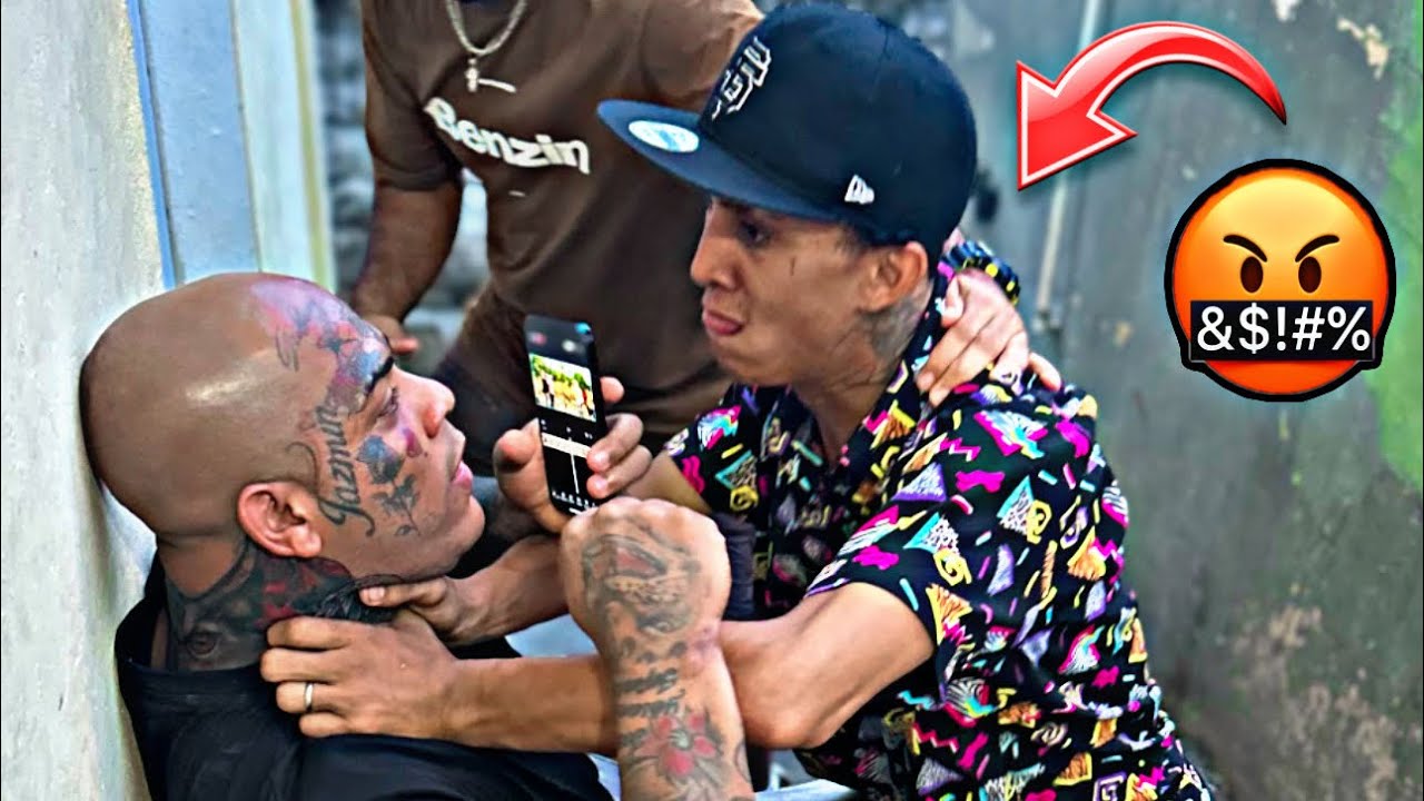 Popito se killa feo con tatuaje y su calva - dame mi dinero