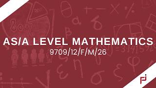 FEBRUARY MARCH 2026 AS/A LEVEL MATHEMATICS 9709 PAPER 12| PURE MATHEMATICS P1 |9709/12/F/M/26