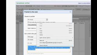 create inventory sheet