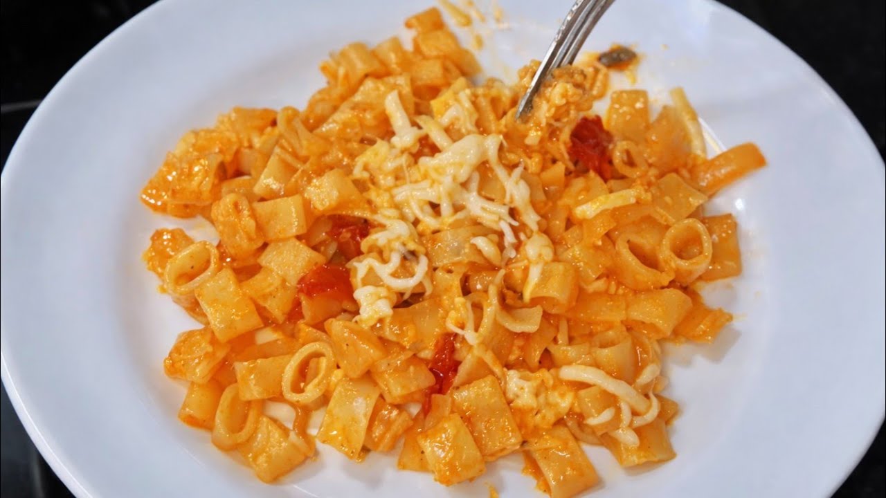 Como fazer macarrão com sardinha e queijo fácil 