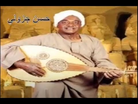الفنان النوبي حسن جزولي تحت النخيل