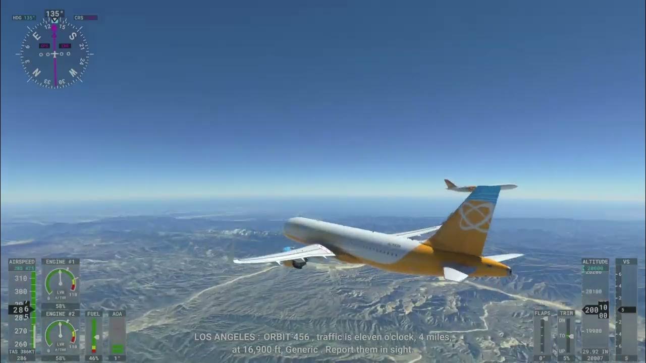 Microsoft Flight Simulator Near Miss YouTube