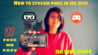 How To Stream Pubg On iOS 2021with internal and external sounds game sounds screenshot 4