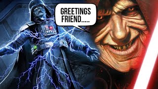 Why Palpatine Calling Vader "Friend" Was Insanely Offensive to Him