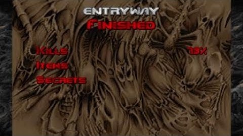 DOOM 2: The Master Levels UV Pistol Start - Map 11 ( Trapped on Titan ) on PS4