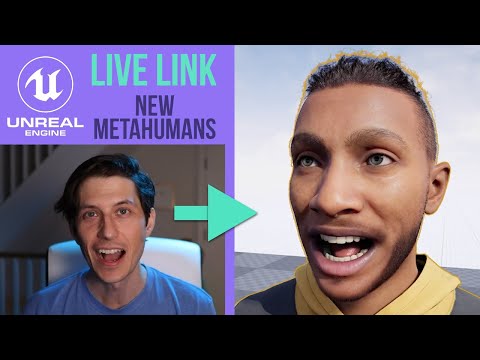 Live Link Face Tutorial with New Metahumans in Unreal Engine 4