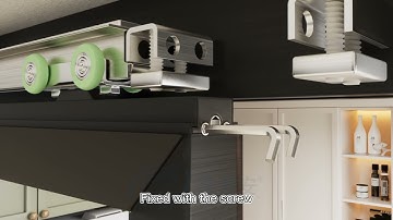 How to install automatic sliding door opener with frame? Linear magnetic drive sliding door system