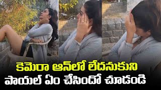 Payal Rajput Time P Video Payal Rajput Latest Video During Shooting Leo Entertainment