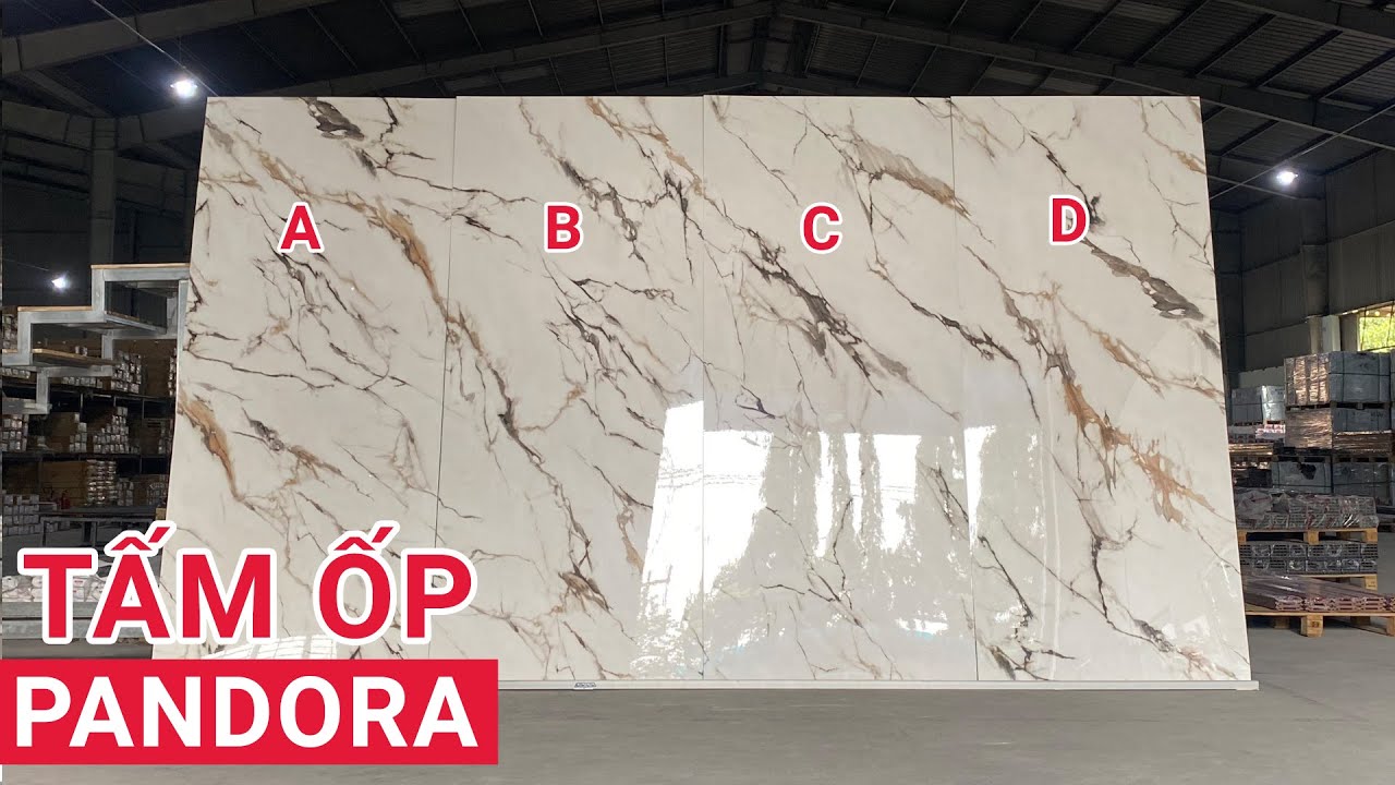 Chi tiết tấm ốp Pandora | Tấm ốp than tre vân đá | Tấm ốp vân đá