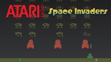Space Invaders 🕹 ATARI VCS 2600 Gameplay Playthrough Retro HD