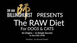 Dr Billinghurst First Recorded RAW Food Video USA circa 1998