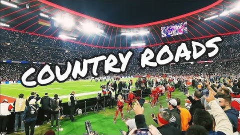 🏈 70,000 NFL fans singing "Take Me Home, Country Roads" | Seahawks vs. Buccaneers | Munich Game 2022