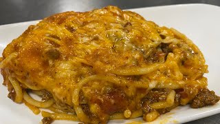Baked Spaghetti! Easy, Simple Recipe
