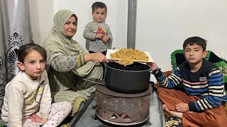 Beef Qeema Pulao Best Recipe | Winter Lifestyle In Hunza Valley - Pakistan |