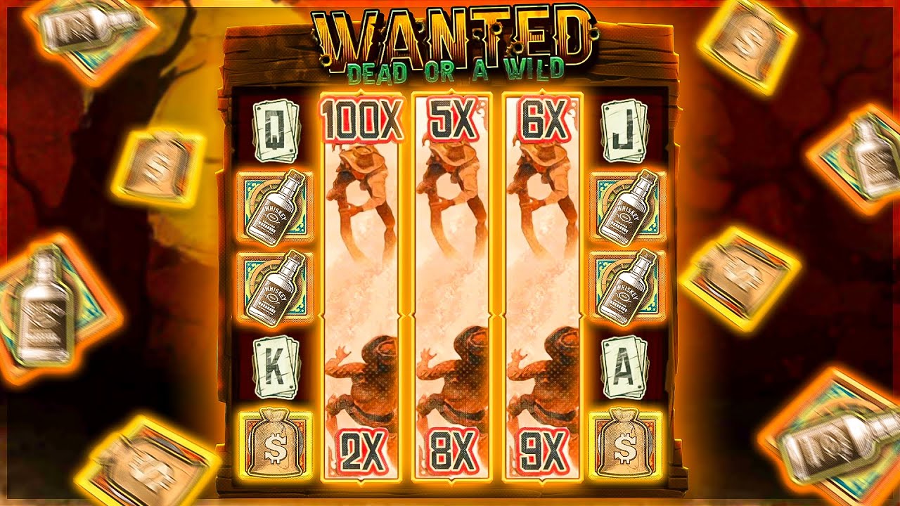 Получаем ОГРОМНЫЕ ВЫИГРЫШИ в слоте WANTED DEAD OR A WILD!!
