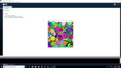 Exercicio processing círculos aleatorios